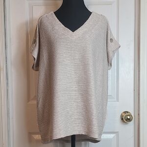 Jones New York Textured Blouse